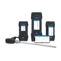 Combustion gas analyzers