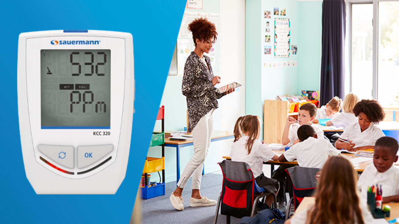 CO2 data logger erp ecoles