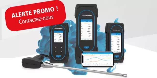 Analyseurs de combustion en promo !